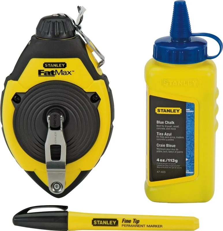 STANLEY Chalk Line - Metal:30Mts