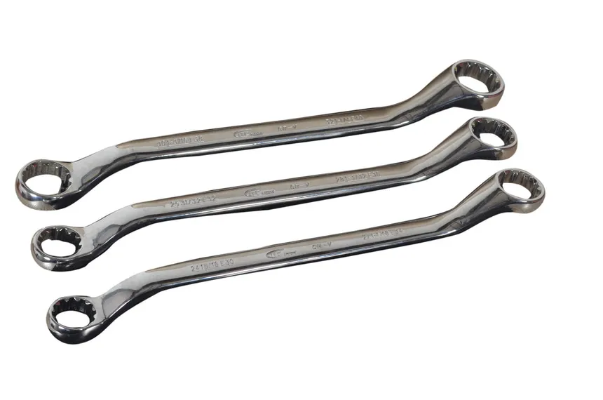 Double End Ring Spanner:10 x 11 - DIN 838/No. 2