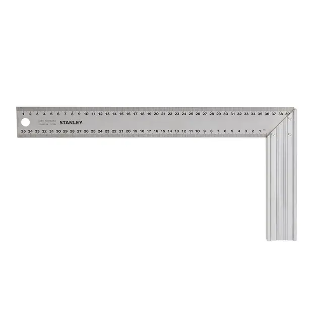 STANLEY Try Square:Metal Handle - 10" - 254mm H/D