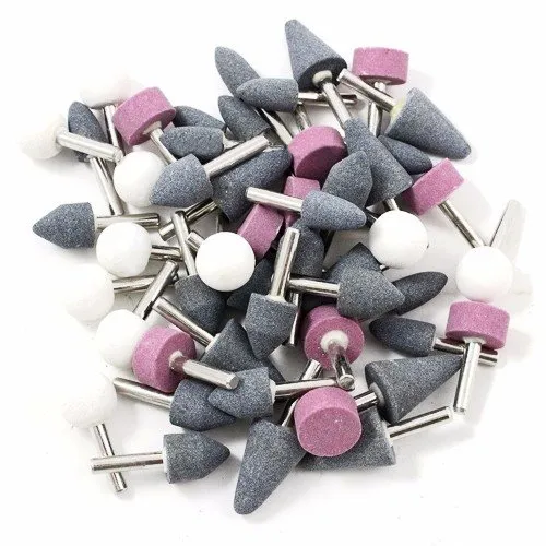 Mounted Stone:1/4" Shank (Assorted Shapes)