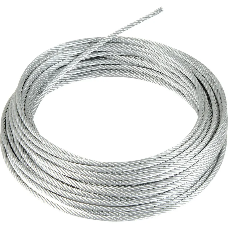 Galvanised Wire Rope 6x19:Steel Core - 10mm - Art 8378/EPG