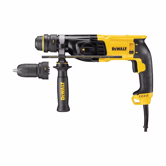 DEWALT Rotary Hammer Drill:QCC Hammer/800W/13mm - 26mm