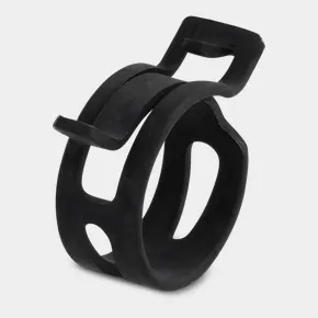 Double Wire Hose Clip:17 - 20mm (3/4")
