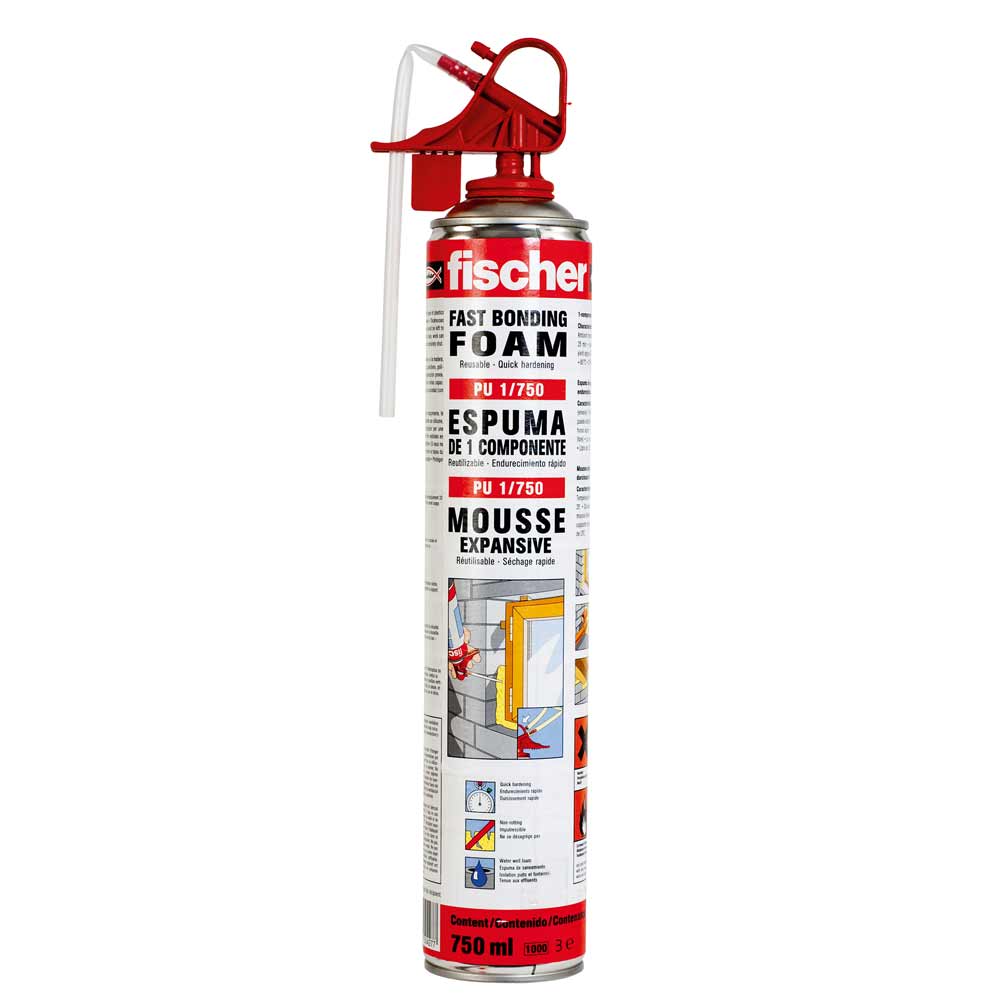 FISCHER Expansion Foam PU1:PU1/750 B3 (GB/E/F)