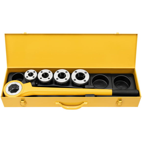 REMS Eva Manual Die Stock Machine:Set 1/2" - 2"