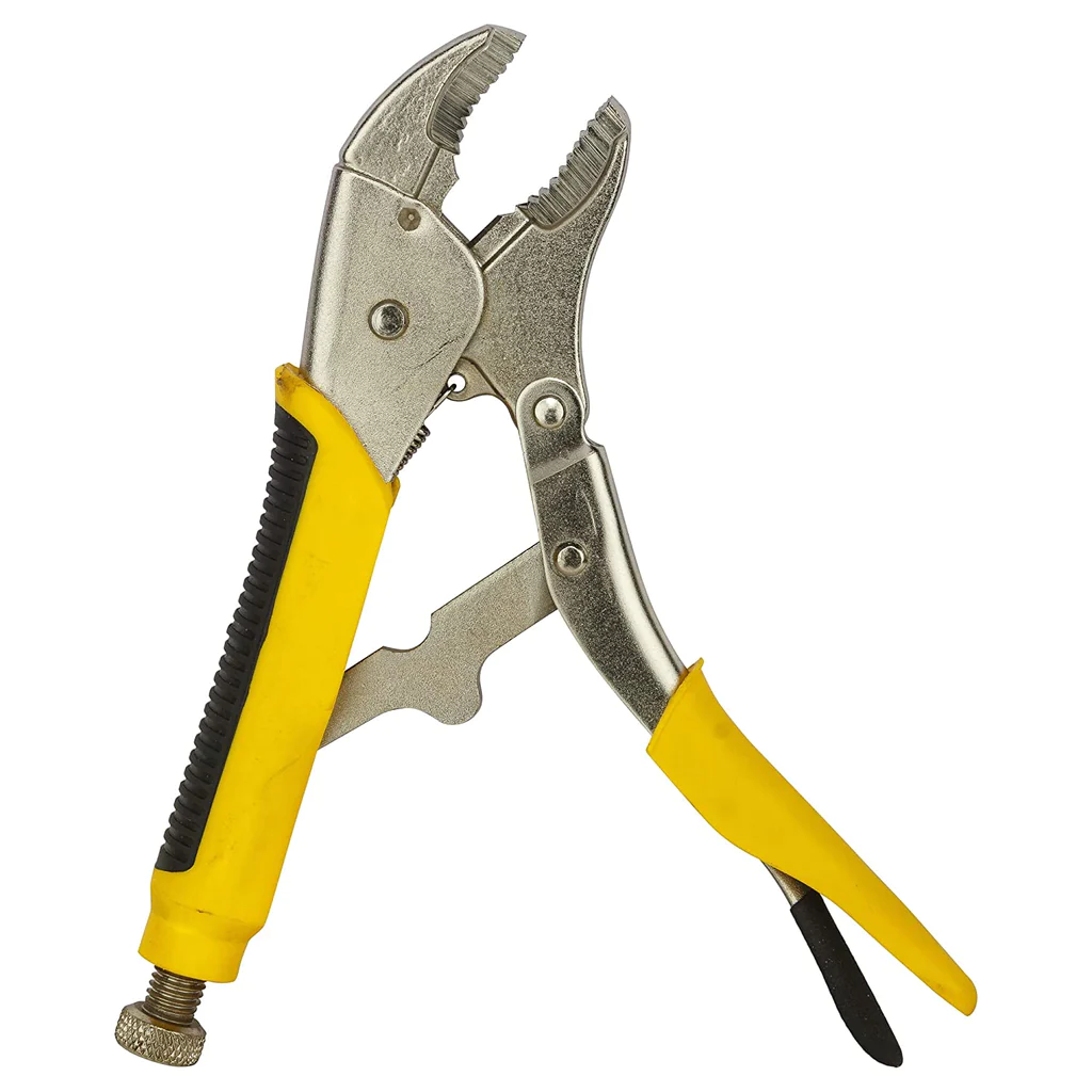 STANLEY Lock Grip Pliers:Curved Jaw - 254mm (10")