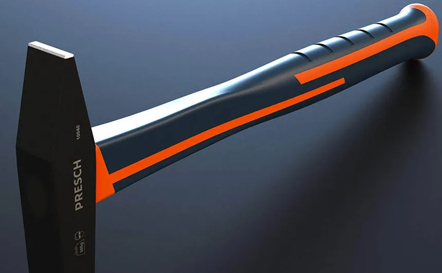 BLACK & DECKER Machinist Hammer:500gms - Fibreglass Handle