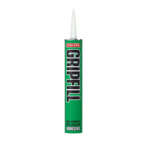 EVO-STIK GRIPFILL High Performance General Purpose Gap Filling Adhesive:Cartridge - 310ml