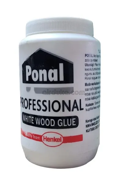 HENKEL Ponal White Wood Glue:Professional Contact Adhesive 1 ltr Tin
