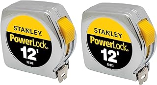 STANLEY Globe Tape Measure:5m/16'/19mm (3/4")