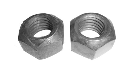SS Hex Lock Nut:3/4"C - DIN 985/A2